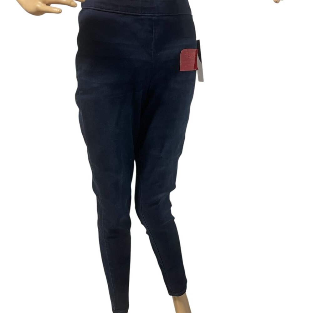 NWT Jennifer Lopez Size 10 Sculpt Super Skinny Jeans Stretch Dark Wash Blue - Picture 2 of 11